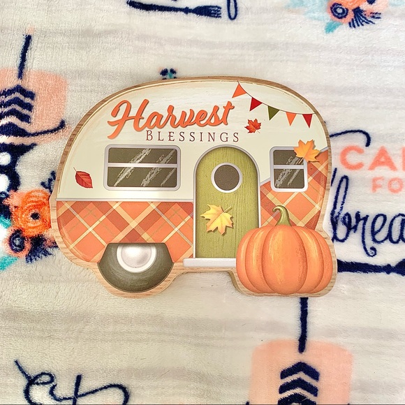 Other - 🤎🧡 Harvest Hippie Retro Camper Van Decor Accent